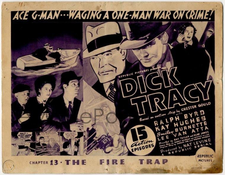 Dick Tracy (1937) Chapter 13: The Fire Trap