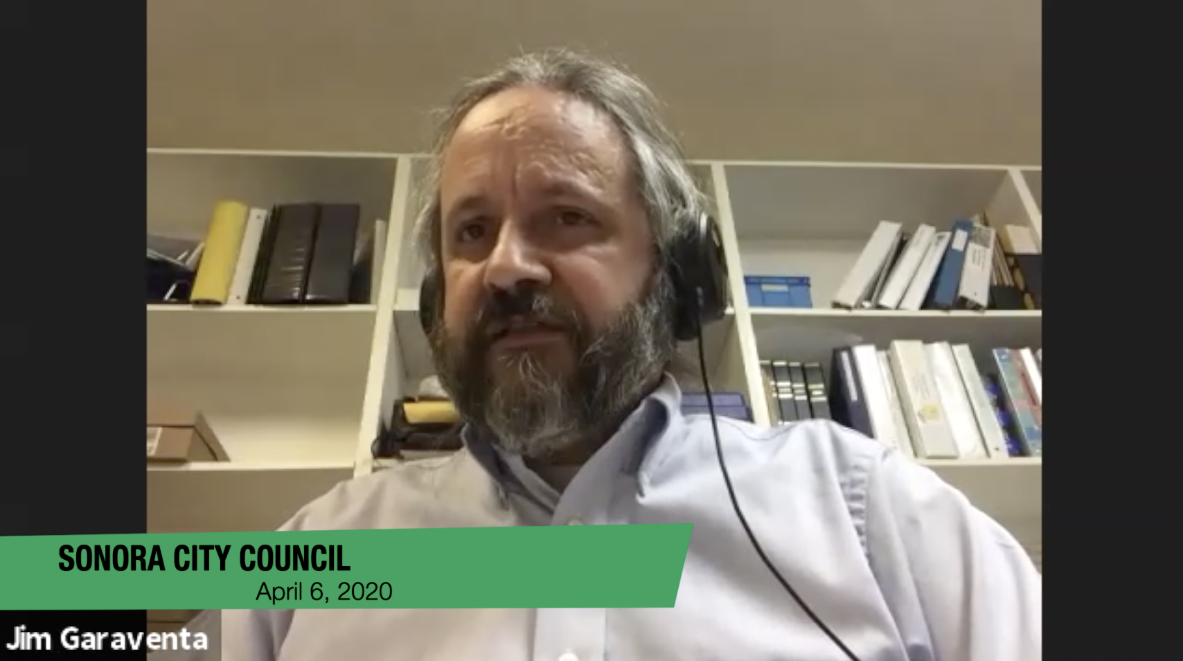 Sonora City Council - April 6, 2020