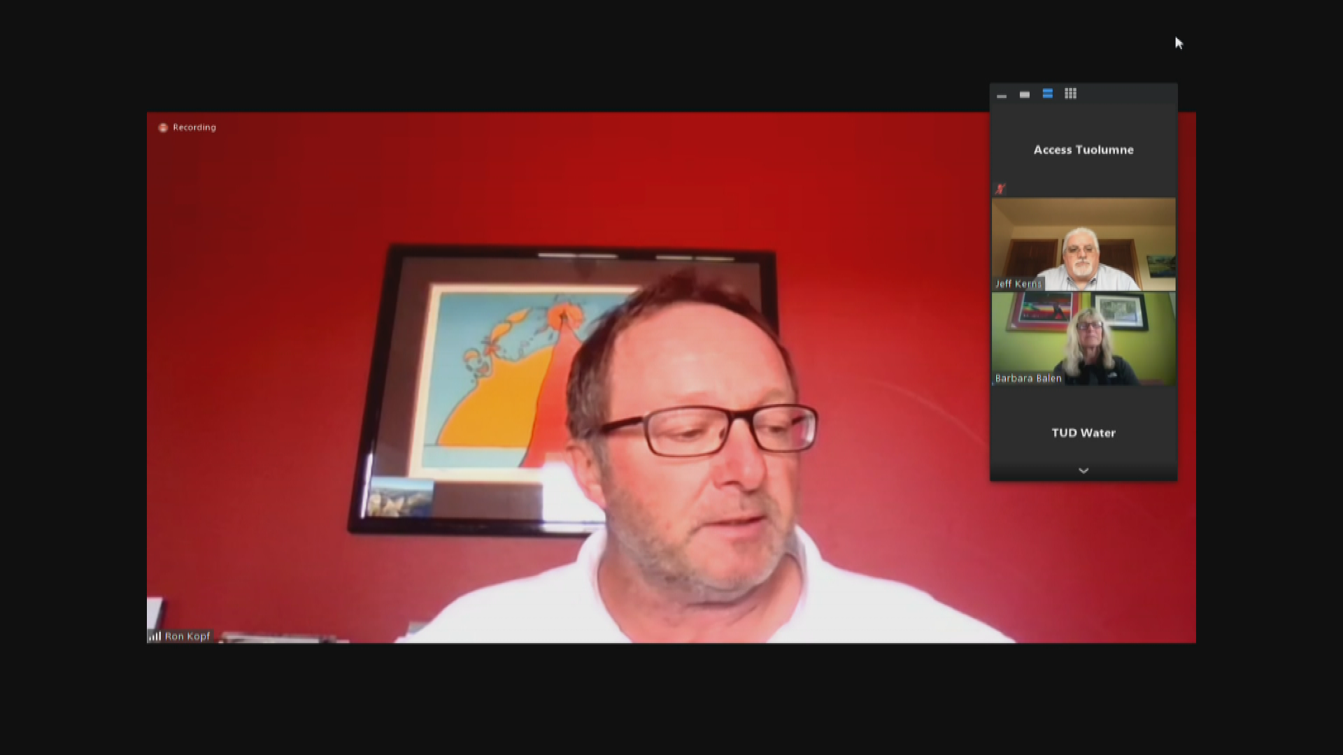 Tuolumne Utility District - May 12, 2020