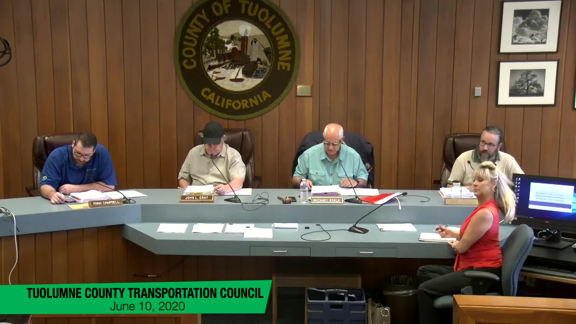 Tuolumne County Transportation Council - June 10, 2020