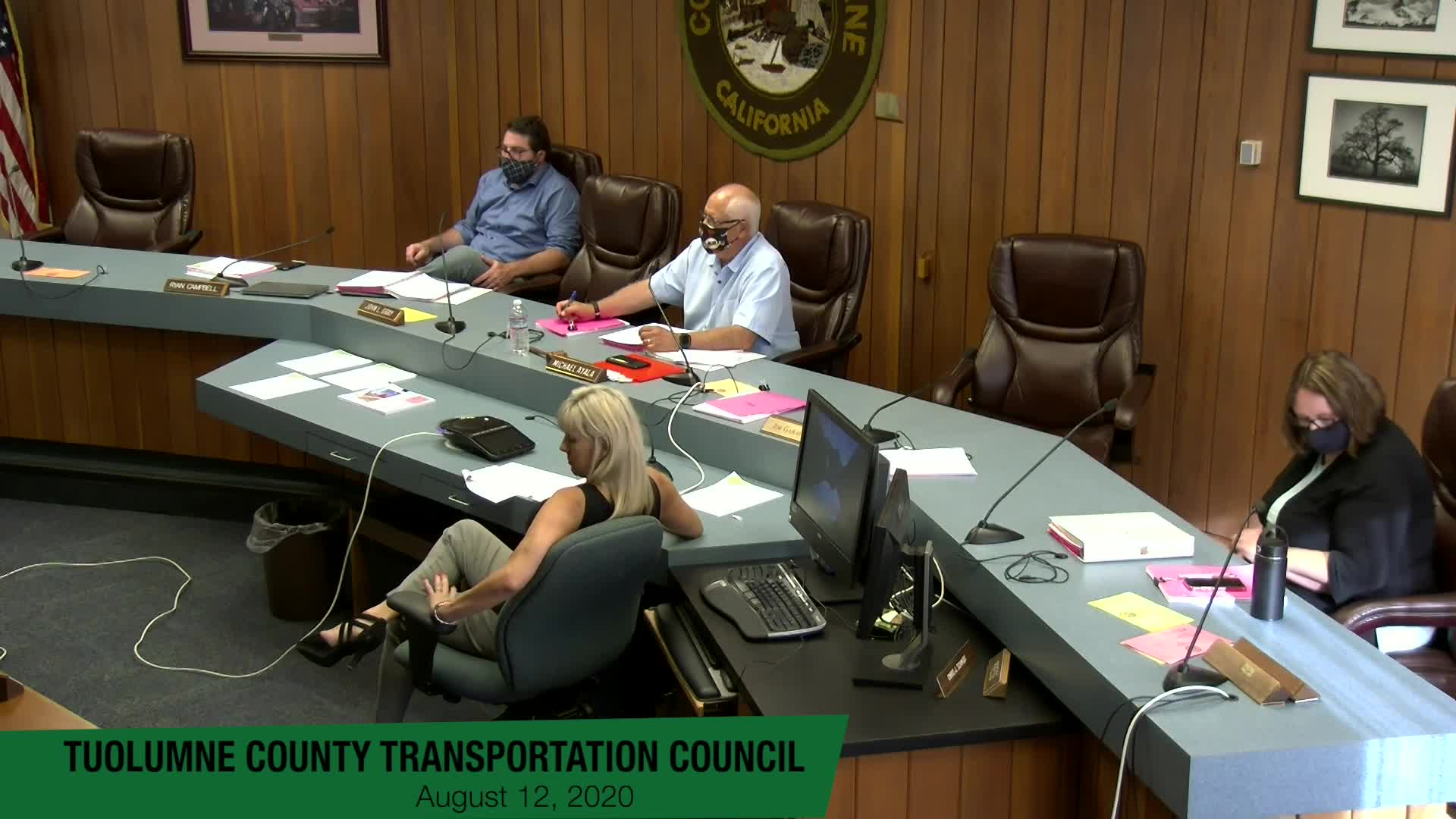 Tuolumne County Transportation Council - August 12, 2020