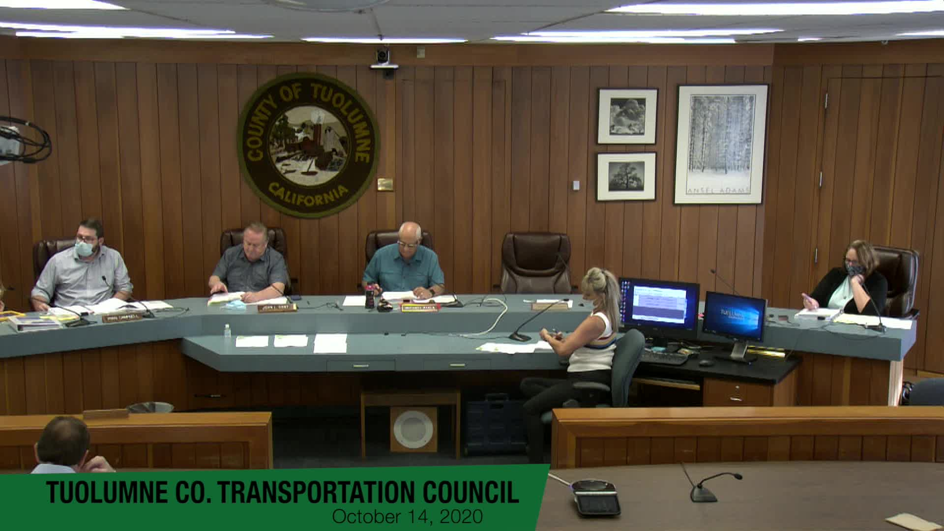 Tuolumne County Transportation Council - October 14, 2020