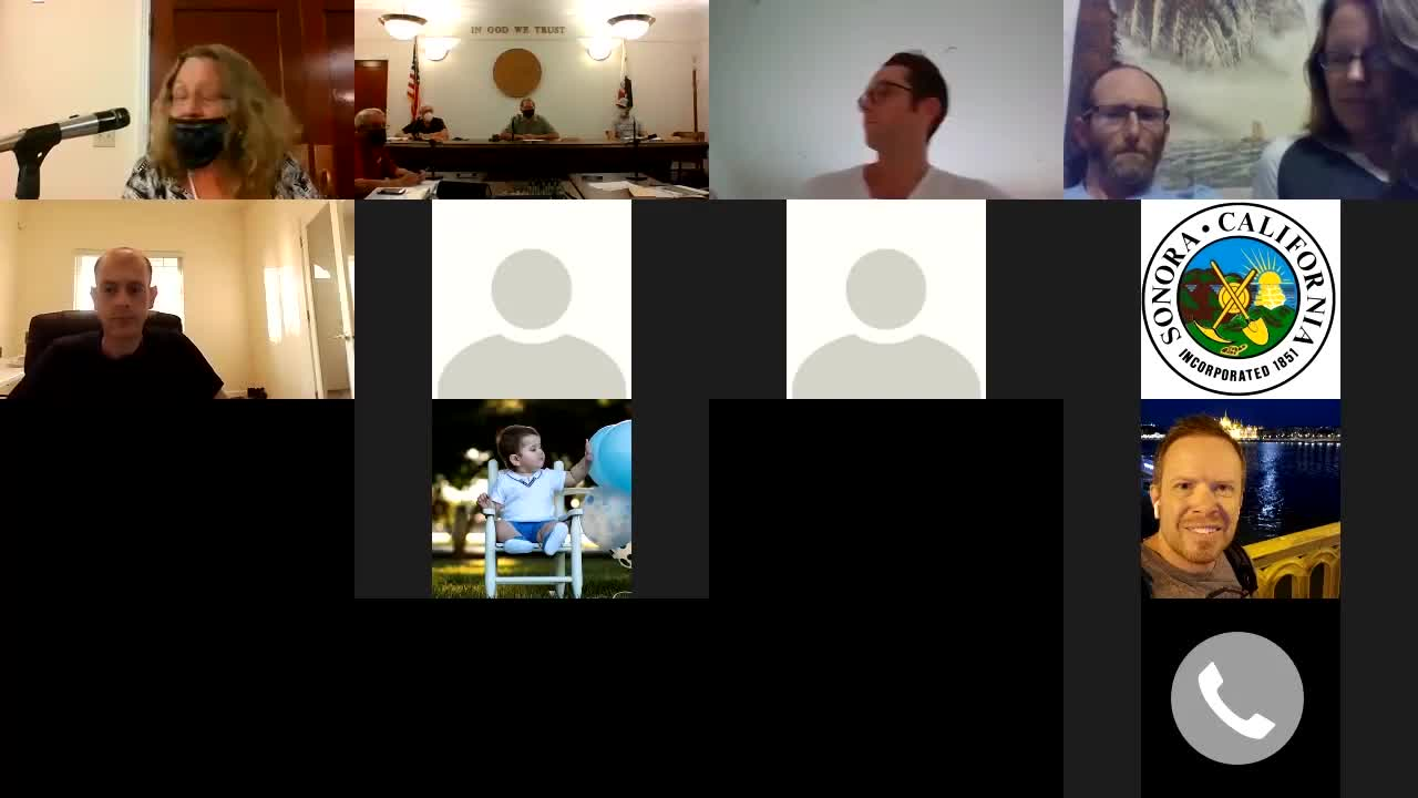 Sonora Planning Commission - October 13, 2020