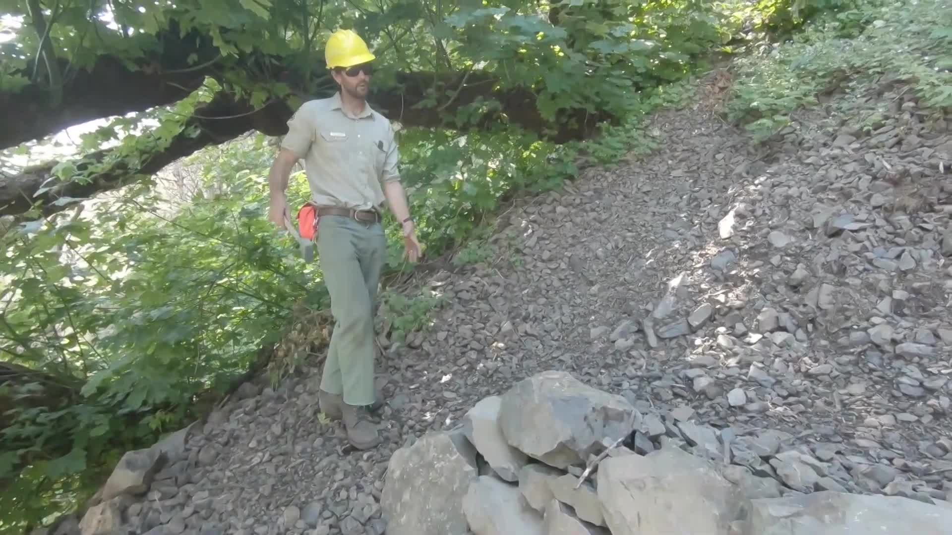 USFS-Virtual Ranger at Horsetail Falls Re-Route