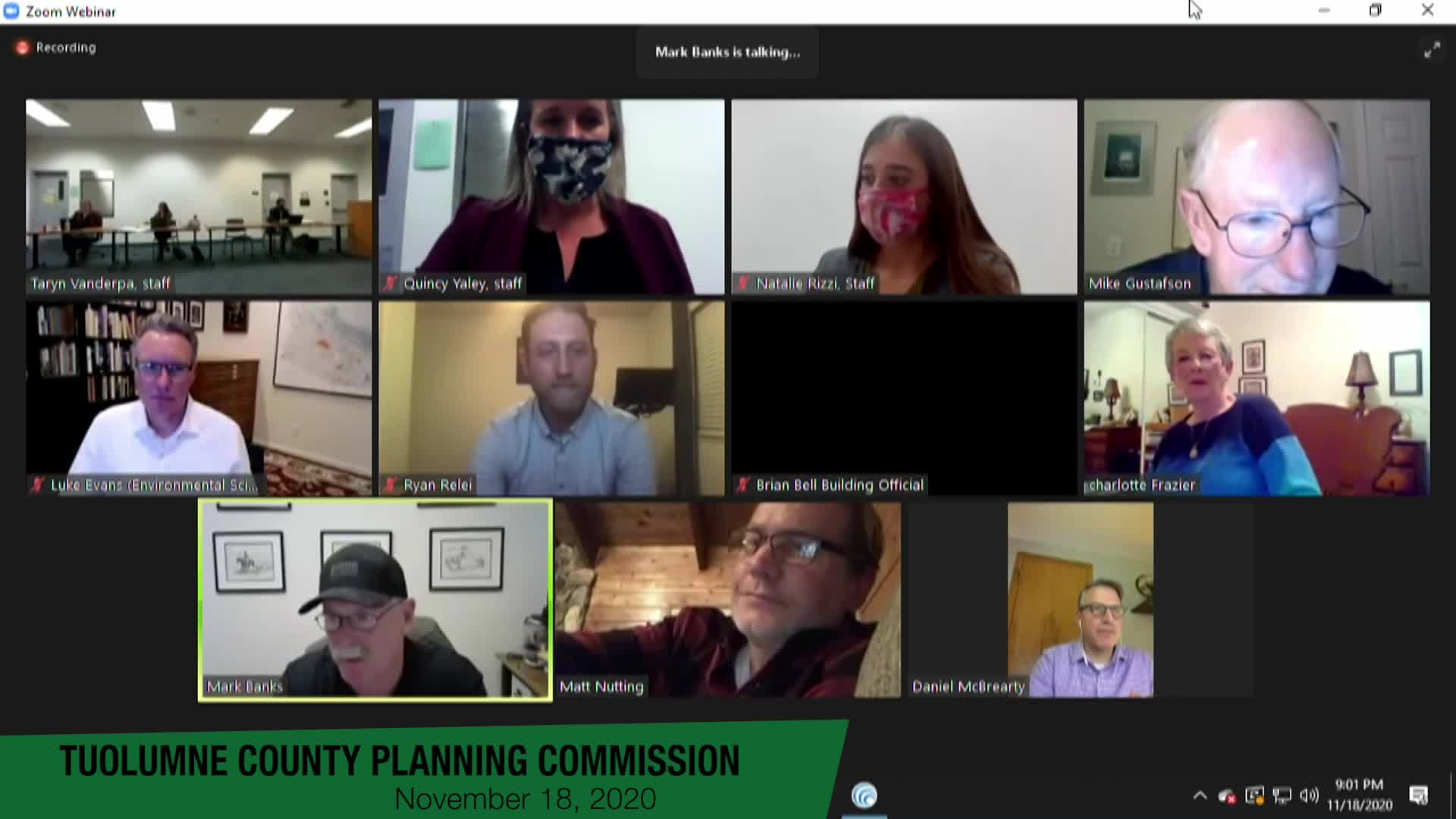 Tuolumne County Planning Commission - November 18, 2020