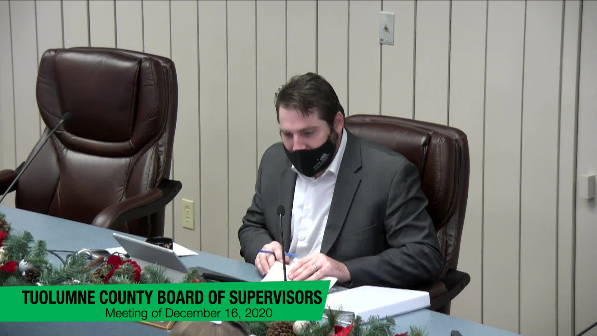 Tuolumne County Board of Supervisors - December 16, 2020 (Special Safeway)
