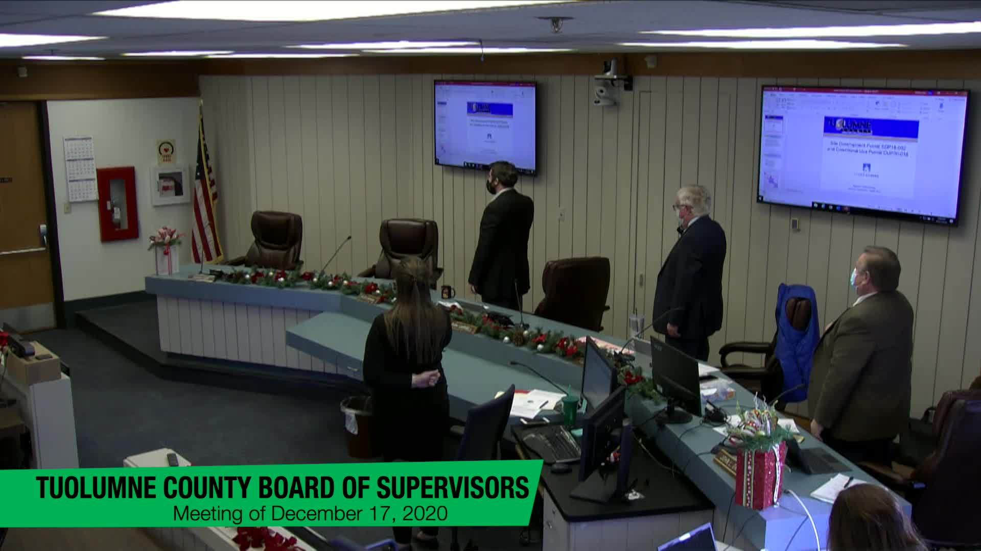 Tuolumne County Board of Supervisors - December 17, 2020 (Under Canvas)
