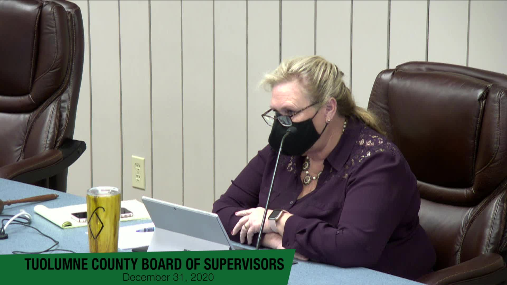 Tuolumne County Board of Supervisors - December 31, 2020