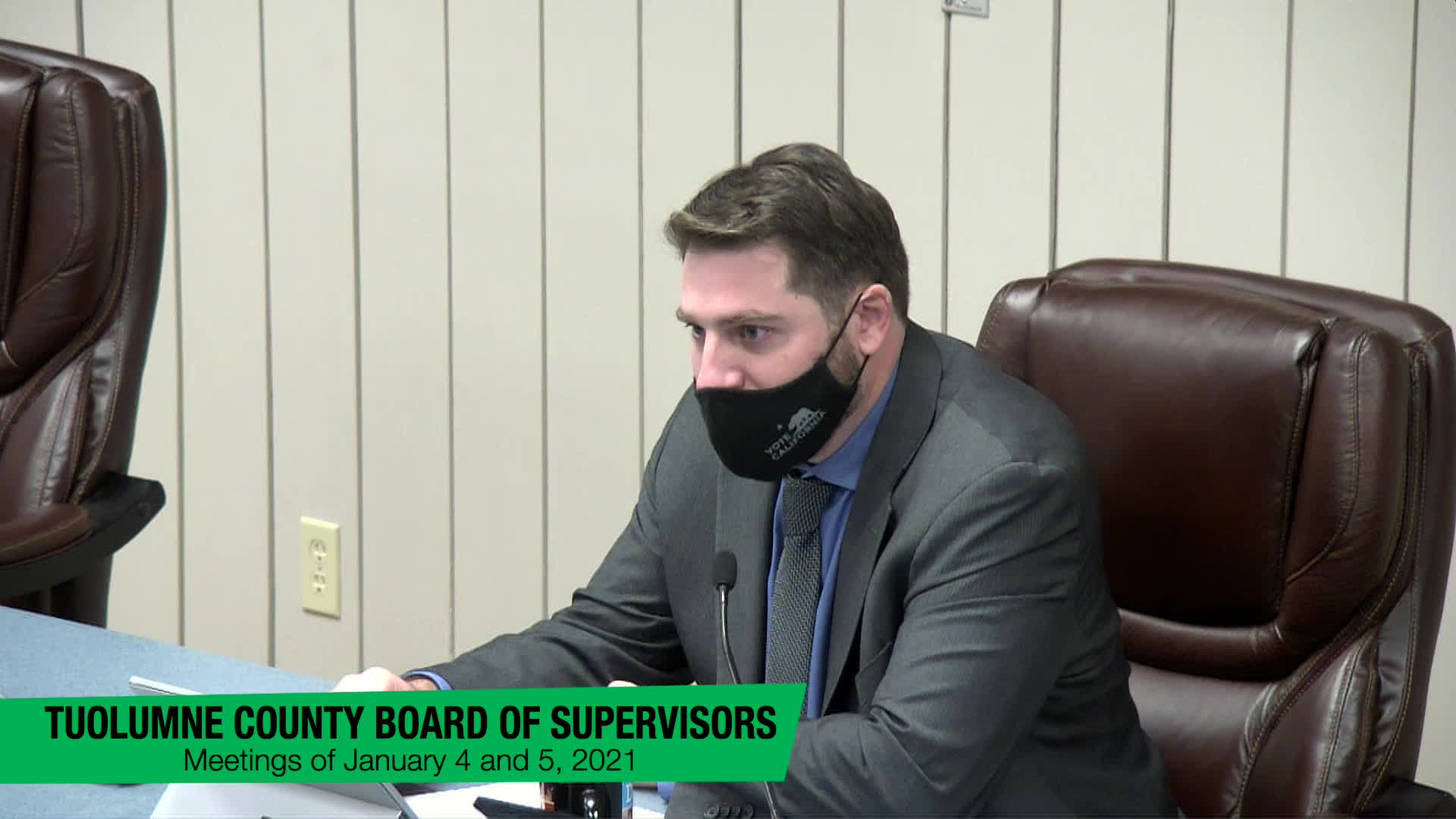Tuolumne County Board of Supervisors - January 4 and 5, 2021