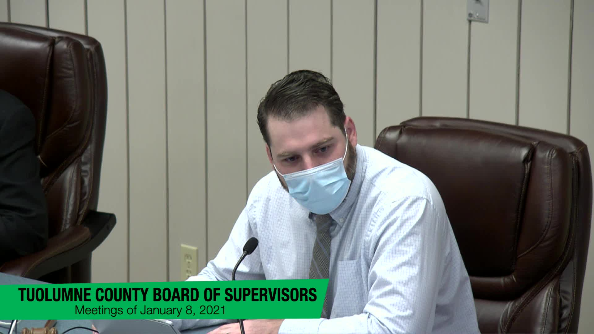 Tuolumne County Board of Supervisors - January 8, 2021