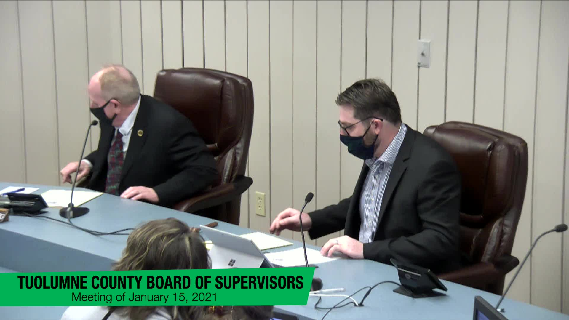 Tuolumne County Board of Supervisors - January 15, 2021