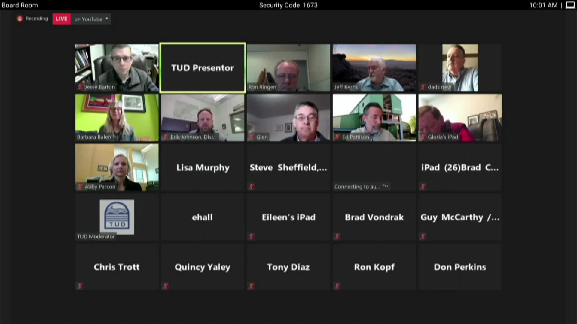 Tuolumne Utilities District - February 11, 2021