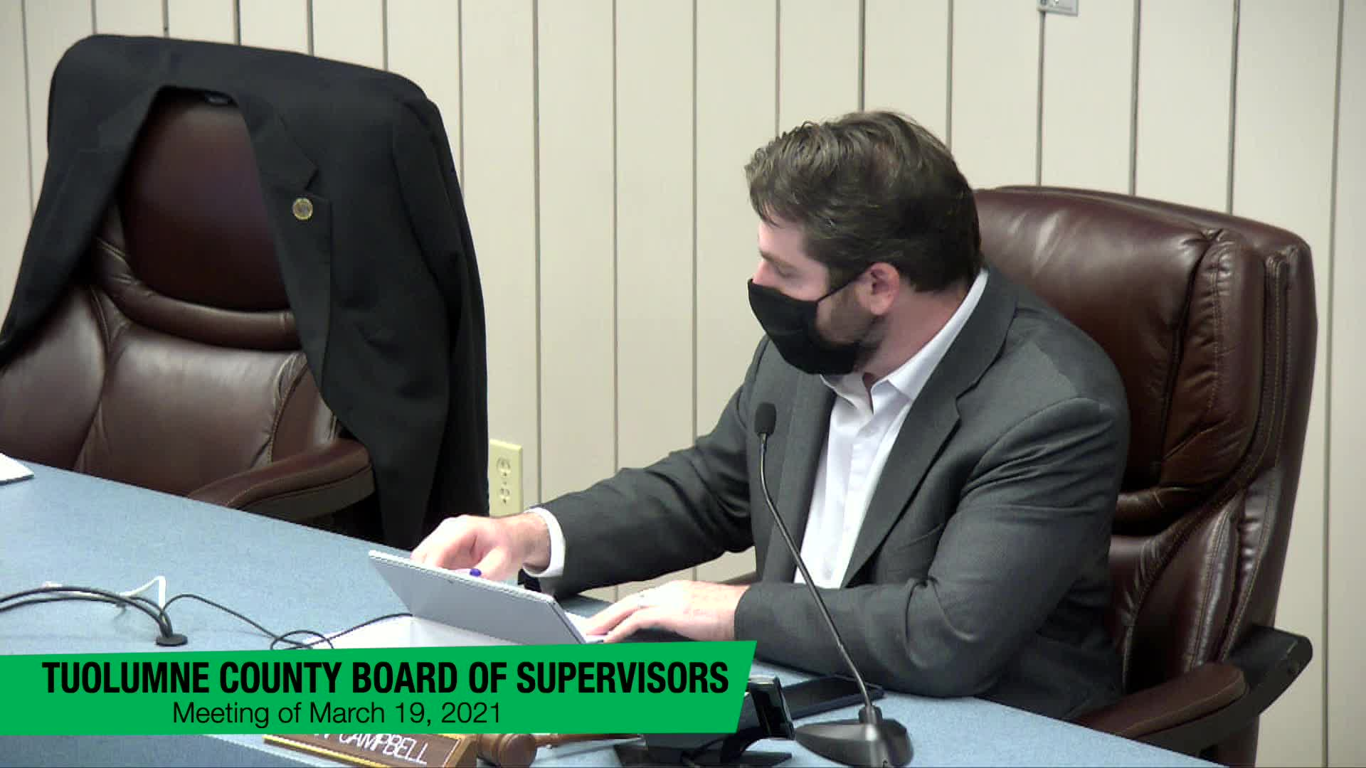 Tuolumne County Board of Supervisors - March 19, 2021
