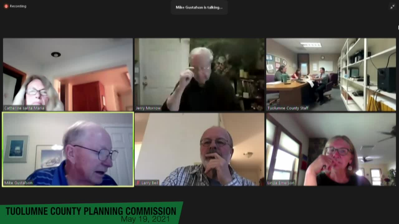 Tuolumne County Planning Commission - May 19, 2021