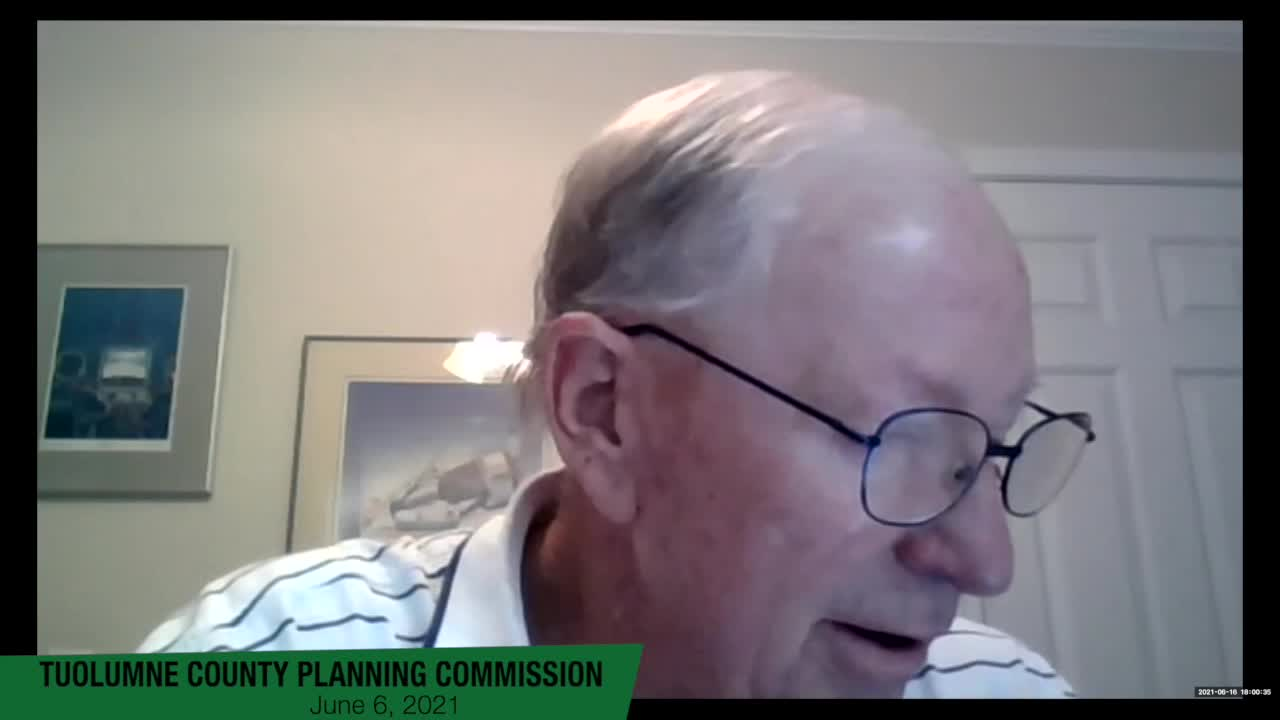 Tuolumne County Planning Commission - June 16, 2021