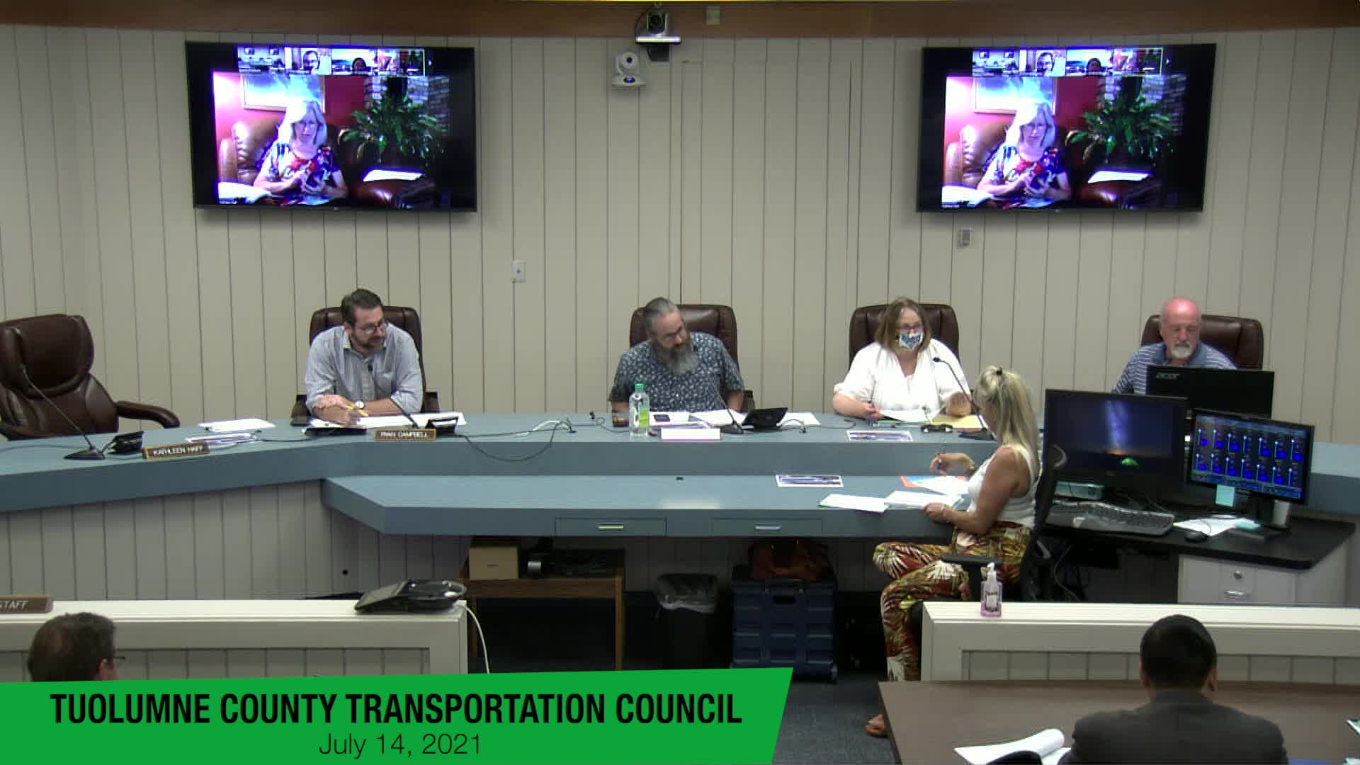 Tuolumne County Transportation Council - July 14, 2021