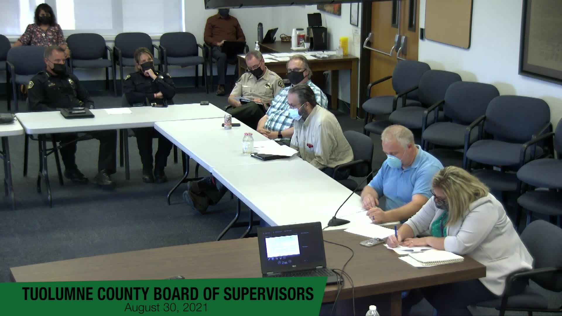 Tuolumne County Board of Supervisors/Sonora City Council - August 30, 2021