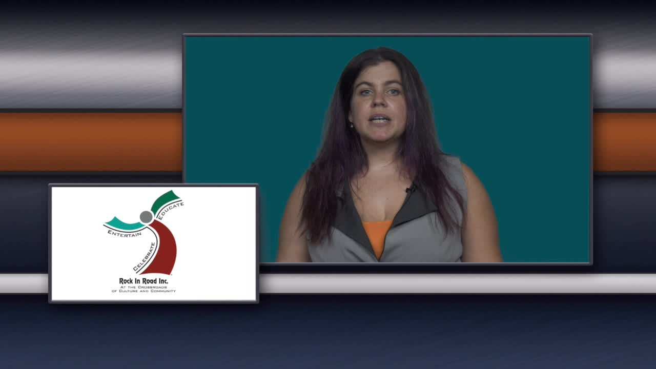 Volunteer with Rock in Road