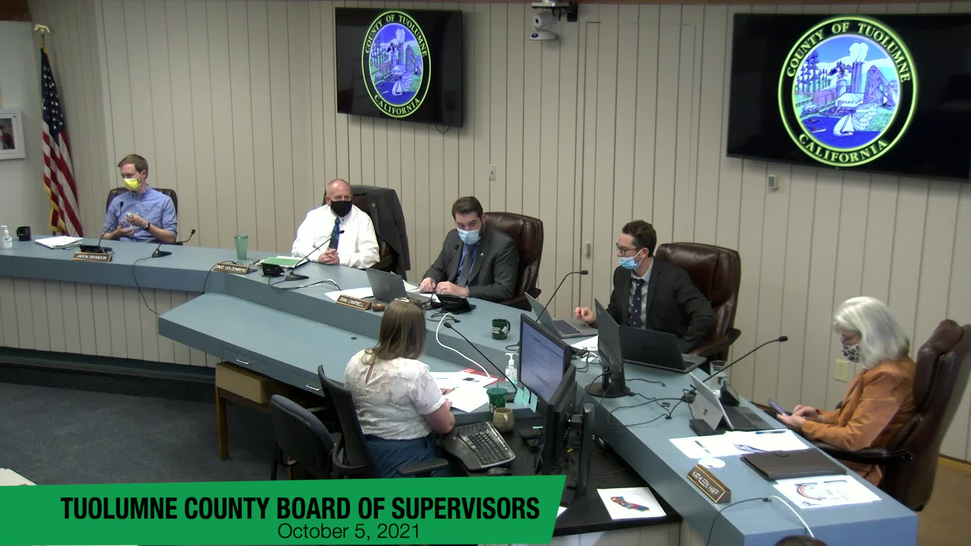 Tuolumne County Board of Supervisors - October 5, 2021
